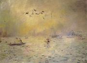 Claude Monet Impression Rising Sun oil